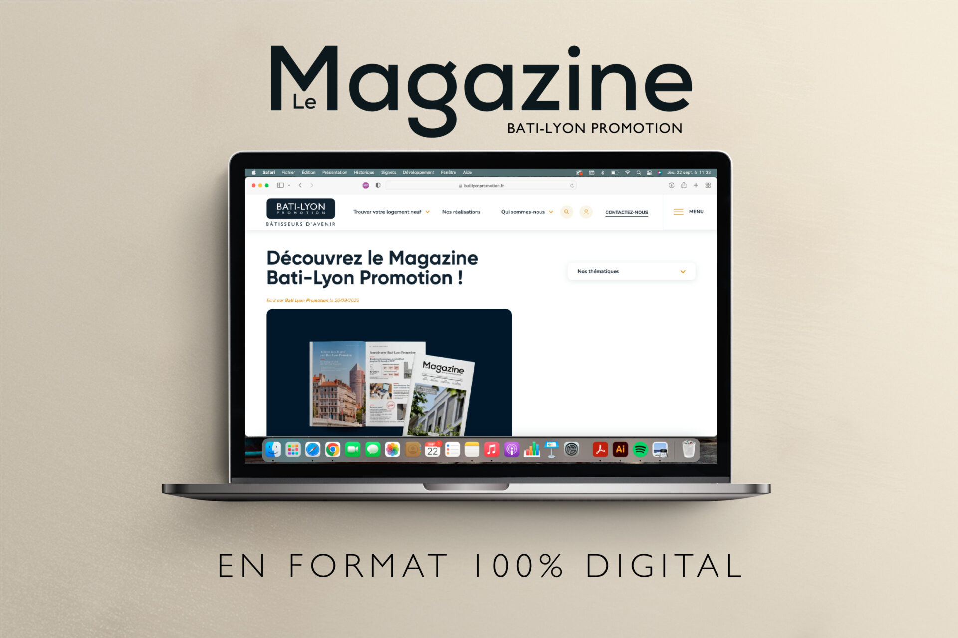 Actualité Découvrez le Magazine Bati-Lyon Promotion !