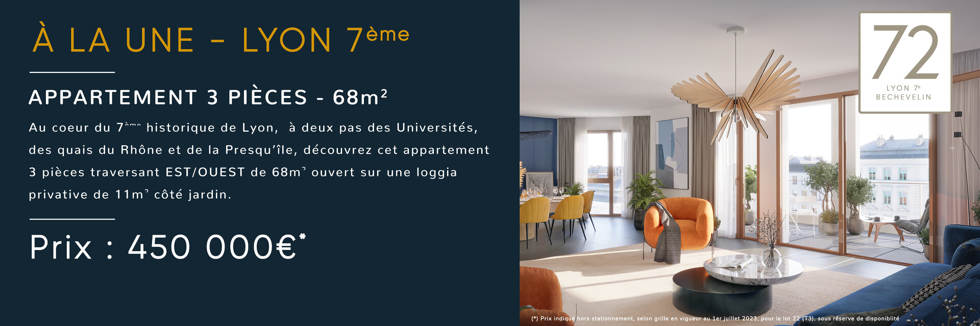 Appartement neufs Lyon 7ème - BATI LYON PROMOTION