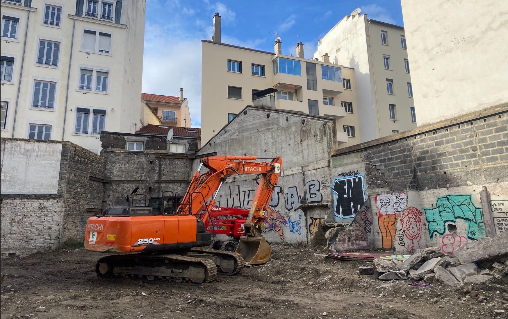 Démarrage des travaux à Lyon 7ème